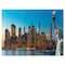 Designart - Evening New York City Skyline Panorama - Extra Large Canvas Art Print
